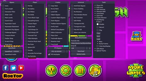 geometry dash steam crack|TobyAdd/GDH: Cheat menu for Geometry Dash..